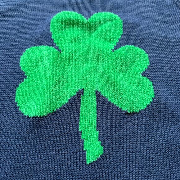 Vintage Shamrock Sweater Women’s Large – St. Patrick’s Day Quacker Factory - Picture 3 of 8